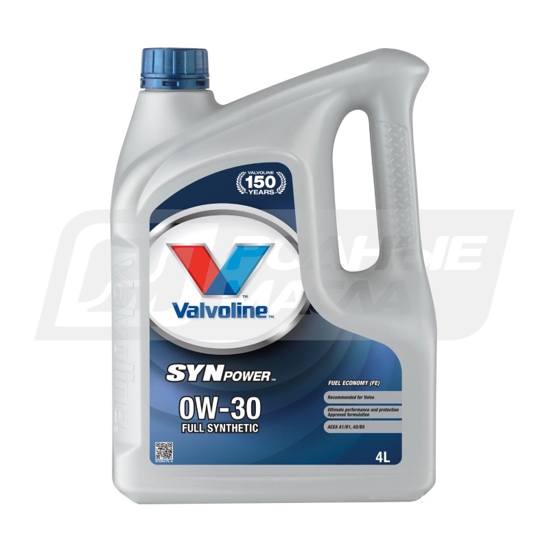 VALVOLINE SynPower FE 0W30, 4л 872564
